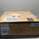 42 inch Retractable Ceiling Fan with Lights,6 Speed Dimmable Silent Fan,Modern Ceiling Fan with Light Remote Control for Bedroom Living Room Kitchen (Black)