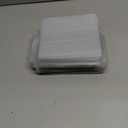 Juvale Boxes for Cards - 4.5 x 5.9 In, Clear, 50 Pack, Hinged A2 Storage - Notecard Packaging & Photo Storage Organizer - Card Boxes for Crafting, Stationery Packaging