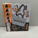 Slot Car Race Track Sets with 4 High-Speed Racing Car, Battery or Electric Race Car Track for Boys and Kids, Dual Racing Game Lap Counter Circular Overpass Track, Gifts Toys for Boys Kids Age 6 7 8-12