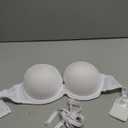 Plusexy Women's Push Up Strapless Bra Thick Padded Underwire Convertible Multiway Bras, Size 34D