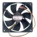 New Case Cooling fan for A12025-12CB-3BN-F1 DF1202512SELN 12025, DC 12V 0.16A 1000RPM 38.6CFM 3-Pin 3-Wire Silent Chassis Fan Size: 120x120x25mm.