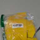 Lukovee Dog Raincoat, Adjustable Dog Rain Jacket with Clear Hooded Double Layer for Large Medium Small Dogs Puppies, Waterproof Rain Coat Poncho with Reflective Storage Pocket & Rim (Yellow,M)