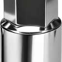 D-Wheel Locking Lug Nut Removal Tool Key for Toyota, Professional Anti-Theft Lock Nut Remover Socket, Lost Wheel Lock Key Replacement for Tacoma, Camry, Corolla, Tundra, Automotive Tools (Silver)