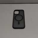 TORRAS Magnetic Shockproof for iPhone 17 case with Camera Control, [12FT Military Grade Drop Protection][Fit for MagSafe], Slim Translucent Anti-Fingerprint & Soft Touch Case for iPhone 17, Black