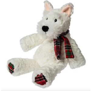 Mary Meyer Stuffed Animal Marshmallow Zoo Plush Soft Toy, 13-Inches, Tartan Terrier
