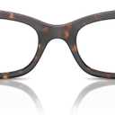 Ray-Ban Rx7327 Kat Rectangular Prescription Eyewear Frames (Havana/Demo Lens)