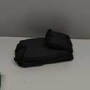 MMA Shin Pads for Muay Thai and Kickboxing, Protective Shin Guards with Instep Guard for Sparring and Training, for Adults, Kids, and Youth (All Black)