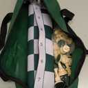 Juegoal 20" Portable Chess & Checkers Set, 2 in 1 Travel Board Games for Kids and Adults, Folding Roll up Chess Game Sets, Extra 26 Checker Pieces, Tournament Thick Mousepad Mat with Storage Bag