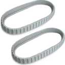 Calvana (2 Pack) Replacement Gray Tracks for Maytronics Dolphin Robotic Pool Cleaners with Part Number 9983152-R2 Dolphin Parts
