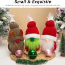 4pcs New Christmas Decoration sit Rudolph Doll Christmas Children Gift Hotel mall Window Decoration Christmas Decorations Indoor