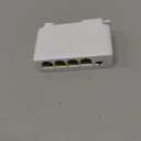 YuanLey 4 Port PoE Extender Gigabit with 3 PoE Out, IEEE 802.3af/at Mini 4 Channel Repeater 1000Mbps, VLAN, Wall and Din Rail Mount Passthrough POE Amplifier/Booster, Plug and Play