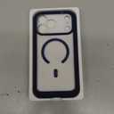 Miracase for iPhone 17 Pro Max Case 6.9" Full-Body Phone Case with Built-in Glass Screen Protector& Full Camera Protector,[Magnetic with MagSafe] Drop Proof 17 ProMax Cover, Blue