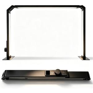 Half Moon Light for Nail Tech, 560 LEDs Professional Nail Desk Lamp