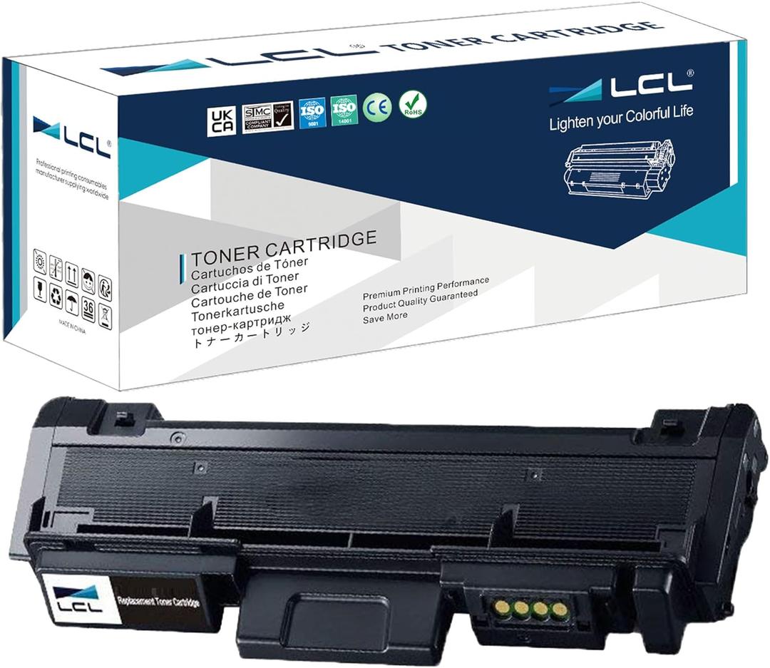 LCL Remanufactured Toner Cartridge Replacement for Samsung MLT-D118L D118L 118L High Yield M3015DW M3065FW M3168DWF (1-Pack Black)