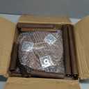 3-Pack Wood Plant Stands Indoor, Single Plant Stand for 6-12 Inch Pots, Mid-Century Modern Plant Stool, Tall Plant Stand for Large Plants Perfect Fit for Living Room, Balcony, Office (heavy burnt color)