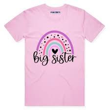 Big Sister Kids T-shirt Size 2Y