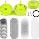 75 mm 3" Large Button Press Machine Interchangeable Die Mold for Slide Rail Button-Maker Machine Supplies for Pin Press Machine