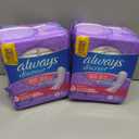 Always Discreet Adult Incontinence Pads for Women, Drier, 5 Drop Long Length, Heavy Absorbency, Pads for Bladder Control Management, Bladder Leaks, & Postpartum Pads, 64ct