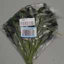 Olive Stems 6 Pcs 18 inch Artificial Olives Green Leaves Picks, Spring Branches Decor for Vase, Greenery Vase Filler Home Decoration Indoor