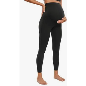 Butterluxe Maternity Leggings 25" - Over The Belly Buttery Soft Workout Activewear Yoga Womens Pregnancy Pants XL