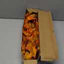 2 Pack 24 Inch Prelit Fall Maple Tree Fall Thanksgiving Decorations with 48 LEDs Battery Operated Timer Lighted Acorn Maple Artificial Tabletop Light Up Tree for Home Indoor Thanksgiving Table Decor