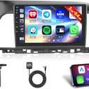 Inefala [2G+64G] Car Stereo for Hyundai Sonata 2015 2016 2017 with Wireless CarPlay Android Auto, 9 Inch HD Touch Screen with GPS WiFi Bluetooth FM/RDS Radio SWC Backup Camera MIC