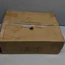 GYIIYUO 2 Drawer File Cabinet with 24'' Extended Desktop, Mobile Filing Cabinet, Rolling File Cabinet with Side Bag, Fabric Drawer, Fits A4/Letter Size, Printer Stand Home Office, Light Brown