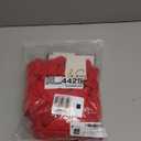 Women's Plus Size Maxi Dress Elegant V-Neck Ruffle Sleeves Bodycon Mermaid Dresses Evening Gown (XX-Large Plus, Red)