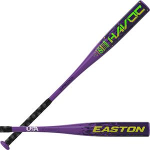 Easton | Havoc Baseball Bat | USA | -10 Drop | 2 1/4" Barrel | 1 Pc. Aluminum, 31 Inch