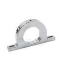 Aluminum Universal Steering Billet 2" Steering Column Keyed No Drop Mount for Most Common Fit for GM GMC Chevy Dodge Ford 2" Hole Brushed Underdash Mount River Clamp