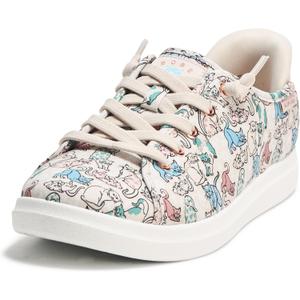 Skechers Women's Bobs D'vine Sneakers (8, Natural Multi)