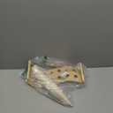 Queekay Food Cones 100 Pcs Disposable Paper Cone for Food with 12 Holes Wood Ice Cream Cone Holder Stand Charcuterie Cones Holder 100 Fancy Toothpicks for Catered Events Buffets Parties(Curved)