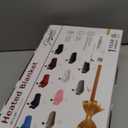 Homemate Heated Blanket Electric Throw - 50"x60" Heating Blanket Throw 1/2/4/6/8 Hours Auto-Off 10 Heat Level Over-Heat Protection Flannel Sherpa ETL Certification (01 - Light Grey)