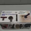 1-3/8'' Vacuum Brush Attachments for Shark, Miele & Most Canister/Handheld Vacuums - Crevice Tool, Upholstery & Horsehair Dusting Brushes - Pet Hair Removal Tool Attachment