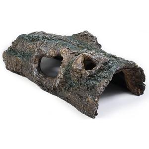 fazhongfa Reptile Hide Tree Trunk Lizard Snake Gecko Axolotl Spider Turtles Bearded Dragon Tank Accessories Large Hollow Log for Aquarium or Fish Tank Resin Wood Decorations Ornament