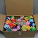 72pcs Pop Fidget Bulk 3D Stress Ball Toy, Pop Toy Party Favors for Birthday, Sensory Toys Bulk Squeeze Toys, Easter Basket Stuffers, Classroom Prizes Stocking Stuffers for Adults Toddler