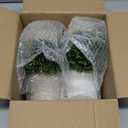 4 Pack Small Fake Plants in White Pulp Pot for Home Decor, Artificial Plants Indoor, Small Faux Plants Indoor for Bathroom Bedroom Kitchen Office Farmhouse Room Shelf Decor