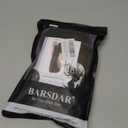 BARSDAR Medium Brown Curly Wavy Drawstring Ponytail Extension – 22 Inch Synthetic Long Comb Clip in Ponytail Extensions for Women, Voluminous Bohemian Curly Drawstring Pony Tails Hairpieces