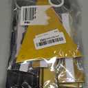 ZERODECO Party Decoration, 21 Pcs Black and Gold Hanging Paper Fans, Pom Poms Flowers, Garlands String Polka Dot and Triangle Bunting Flags for Birthday Parties Wedding Dcor, Table & Wall Decorations