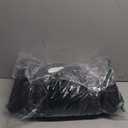 HIMEET Black Twin Size Blanket for Bed - 300GSM Soft Cozy Blankets, Cute Small Lightweight Fleece Throws, Birthday Gifts, Home Dorm Decor, Black, 60x80 Inches