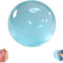 Coconut Oil Squishy, Coconut Oil Stress Ball Super Soft, Handmade Slow Rising Fidget Squeeze Toy for Stress Relief, Squeeze the Stress Away (Blue)