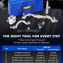 Orion Motor Tech Turbo Engine Timing Tool Kit Engine Camshaft Alignment Tool Set Compatible with 2009 to 2020 1.0 1.2 1.4L Chevrolet Chevy Aveo Cruze Orlando Vauxhall Opel Adam Ampera Astra J Cascada