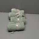Simple&Opulence 4 Pcs Premium Hand Towels 16"x28", 600 GSM 100% Ring Spun Cotton, Highly Absorbent, Ultra-Plush & Durable Towels Set for Bathroom, Gym, Spa, Shower, Hotel (Sage Green)
