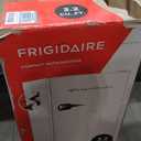 Frigidaire Retro Compact Fridge with Chiller, 3.2 cu ft Countertop Fridge with Built-In Bottle Opener, Compact Refrigerator for Office, Bedroom, Dorm Room or Cabin - 18.7"D x 19.01"W x 33.27"H (White)