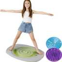 Balance Board for Kids, Toddler Balance Board Maze, Wobble Board with 6 Colored Balls,3 Replacement Labyrinth Boards, Balancing Board Physical Therapy for Sensory Training