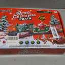 Train Set for Toddlers Christmas Tree, Christmas Train Sets for Around The Tree, Train Set with Sound and Lights, Toddler Model Trains for 3 4 5 6 7 8+ Years Old Kids Christmas Toys, Gifts