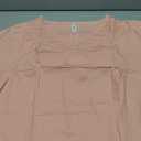 Falechay Women's Blouses Summer Short Sleeve Boho Tops V Neck Pleated Casual Flowy Loose Fit Cute Basic Tunic 2XL