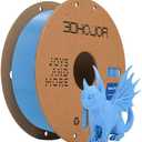 3D Printing Filament Basic PLA Filament 1.75mm 300mm/s 1kg Cardboard Spool Dimensional Accuracy +/- 0.03 mm Fit Most 3D FDM Printer-Light Blue