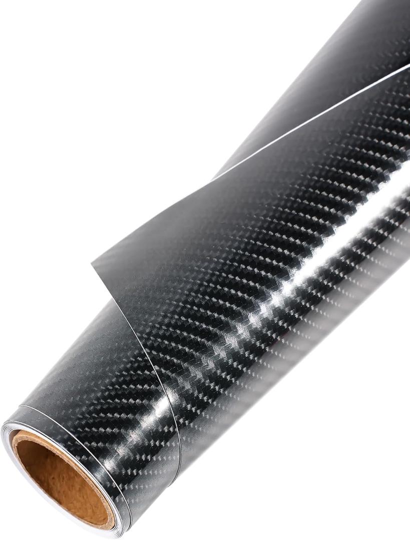 3D Carbon Fiber Car Vinyl Wrap Film - 24"x60" (2ft x 5ft) Durable Easy Application Automotive Wrapping Film Roll for Car, Truck Bed, Boat, Vehicle (Carbon Fiber Black) 3D Carbon Fiber Car Vinyl Wrap Film - 24"x60" (2ft x 5ft) Durable Easy Application Automotive Wrapping Film Roll for Car, Truck Bed, Boat, Vehicle (Carbon Fiber Black)