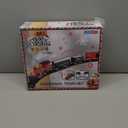 Kids Train Set, Christmas Train Set for Under The Trees, Electric Train Toys for Boys Girls with Steam Locomotive, Passenger Cars, Cargo Cars, Sounds & Lights, for 3-8 Years 